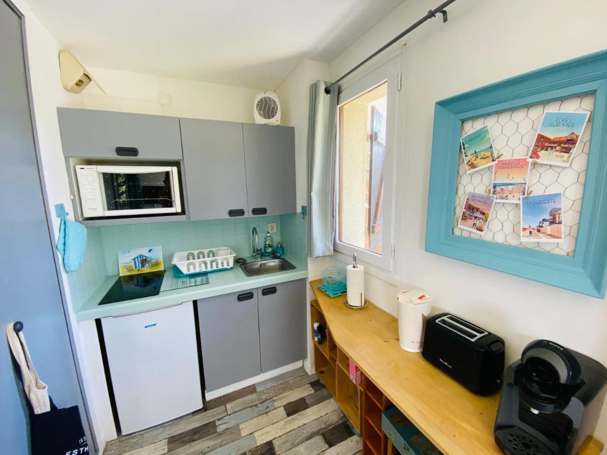 La Petite Marjolaine A 3Min A Pied De La Plage Apartman Merville-Franceville-Plage Kültér fotó